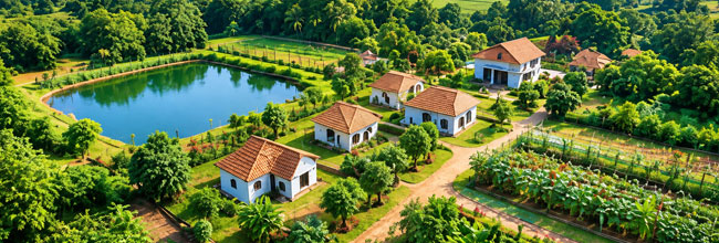 1 Acre Model Village